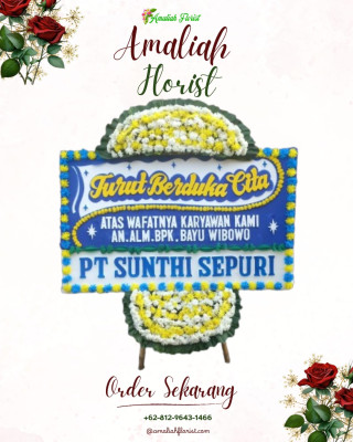 Papan Bunga Duka di Hulawa