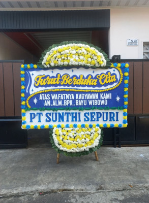 Papan Bunga Duka di Hulawa
