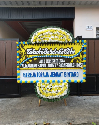 Papan Bunga Duka di Hulawa